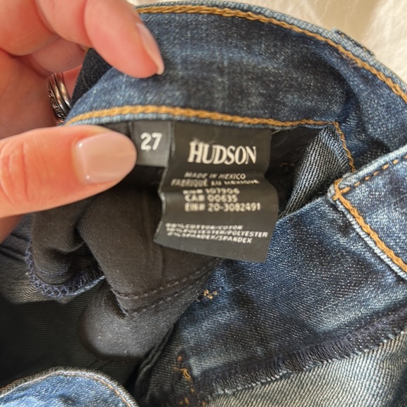 Women’s Hudson skinny Jean size 27 - Picture 3 of 3